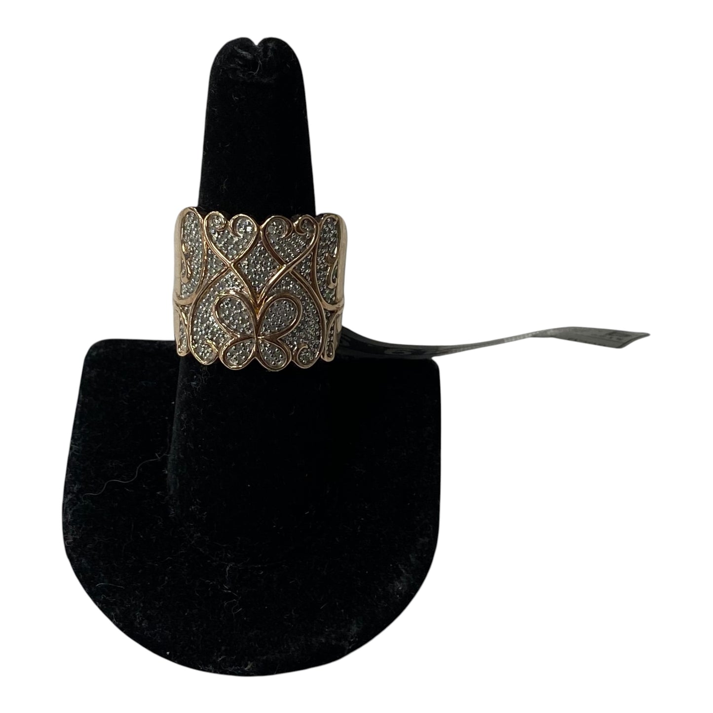 Ring Sterling Silver In Gold & Silver size 9.5