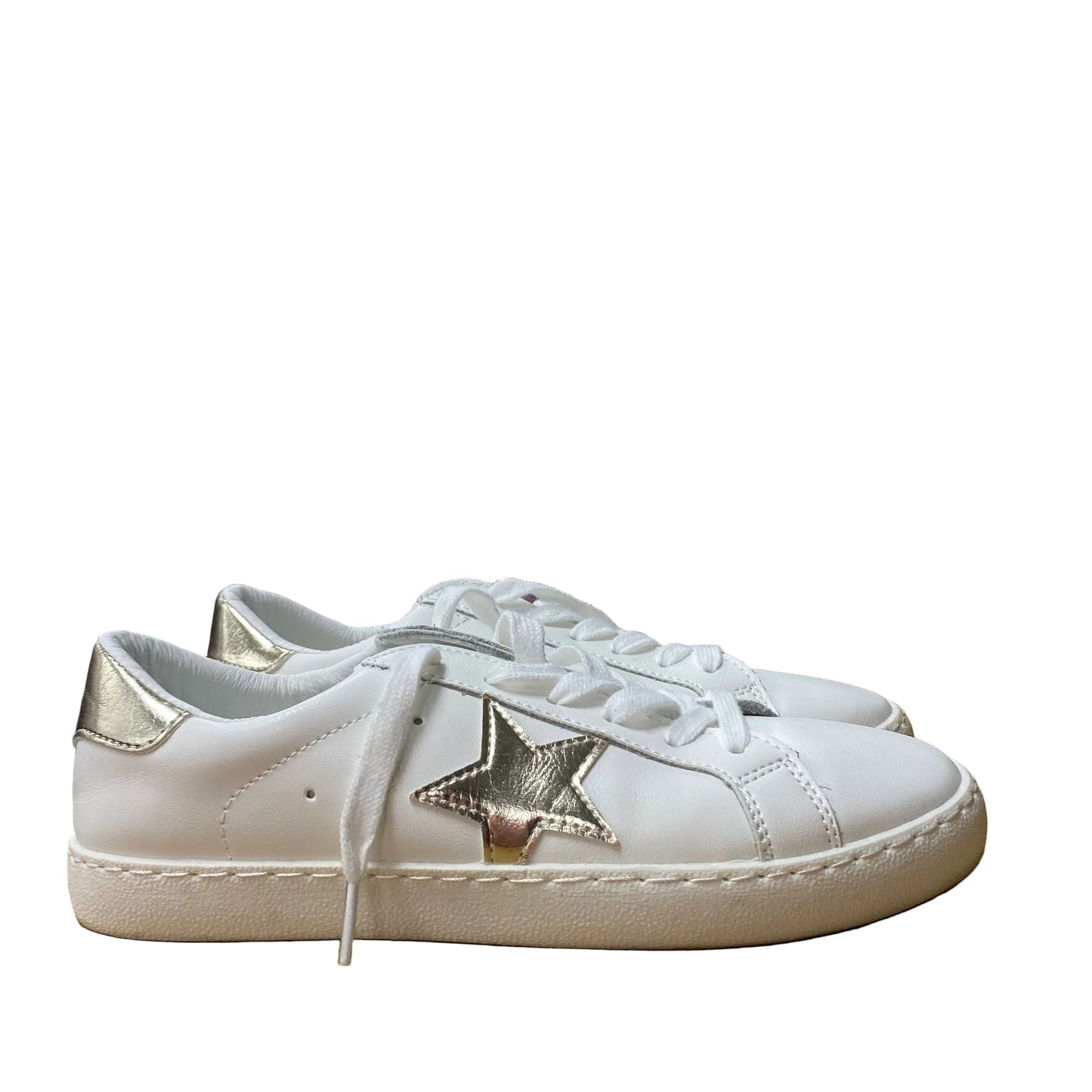 Shoes Sneakers By Vintage Havana In White, Size:7.5