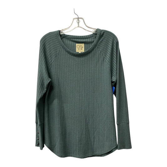 Top Ls By Chaser In Blue, Size:M