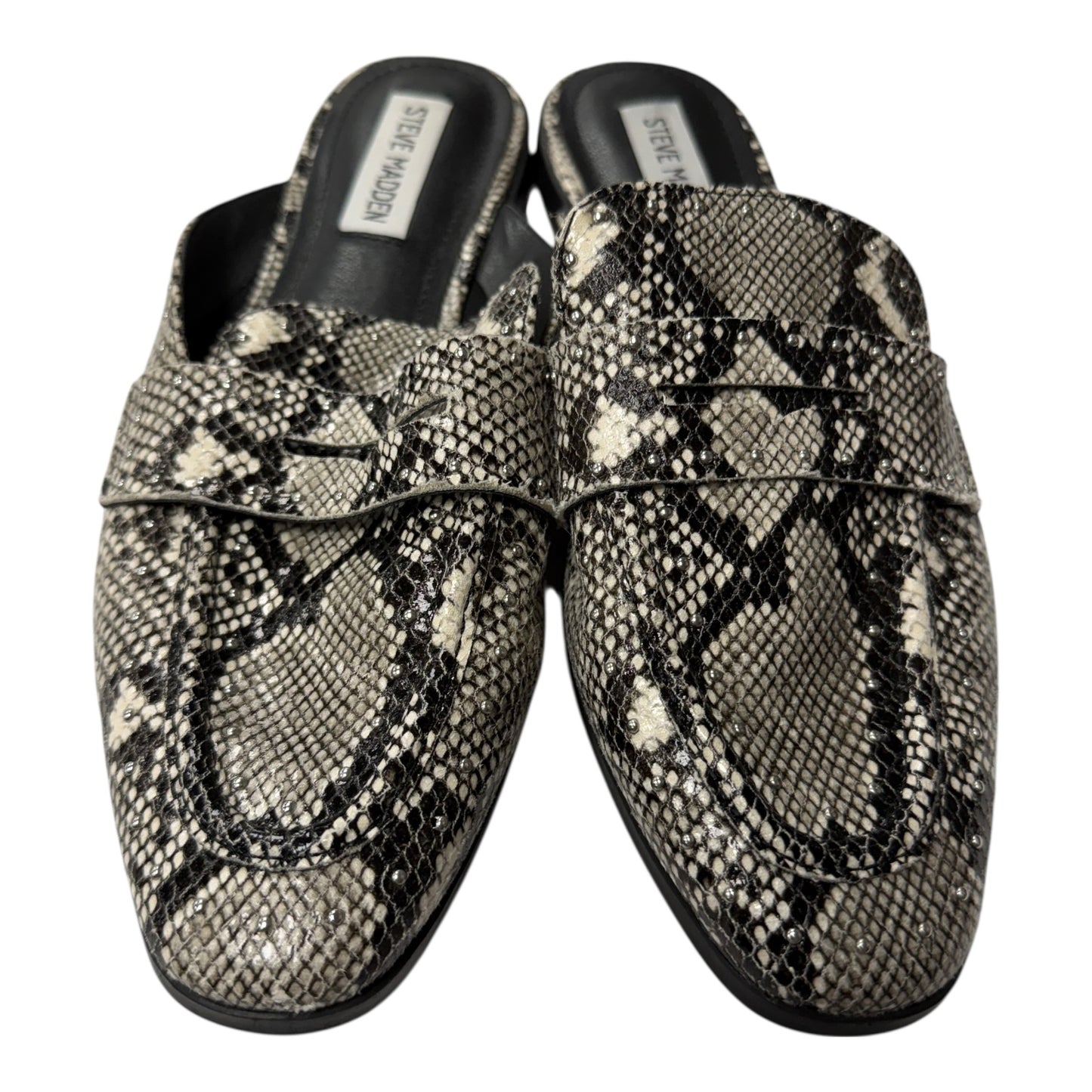 Shoes Flats By Steve Madden In Snakeskin Print, Size:8