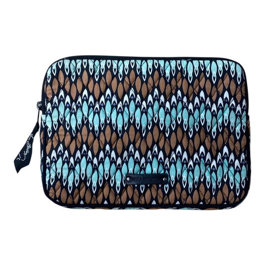 Makeup Bag By Vera Bradley In Brown & Green, Size:Medium
