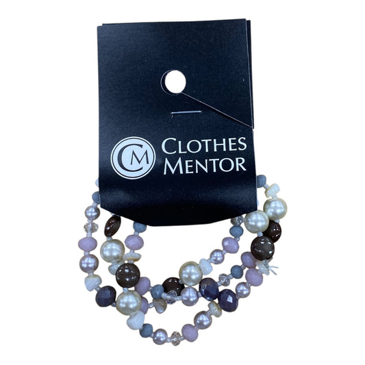 Bracelet Beaded  In Purple