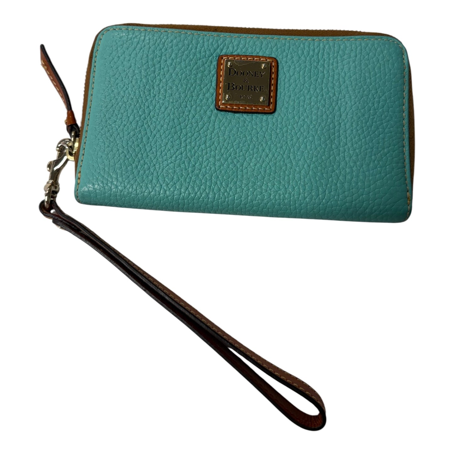 Wristlet Designer By Dooney And Bourke In Blue, Size:Medium
