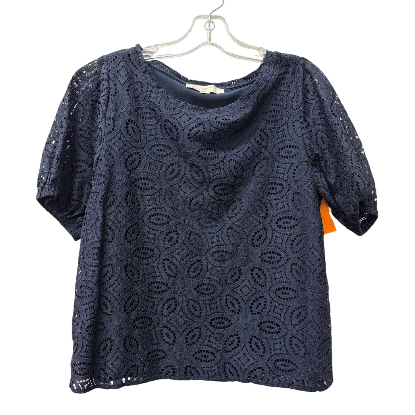 Top Ss By Loft In Navy, Size:S