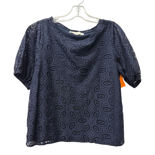 Top Ss By Loft In Navy, Size:S