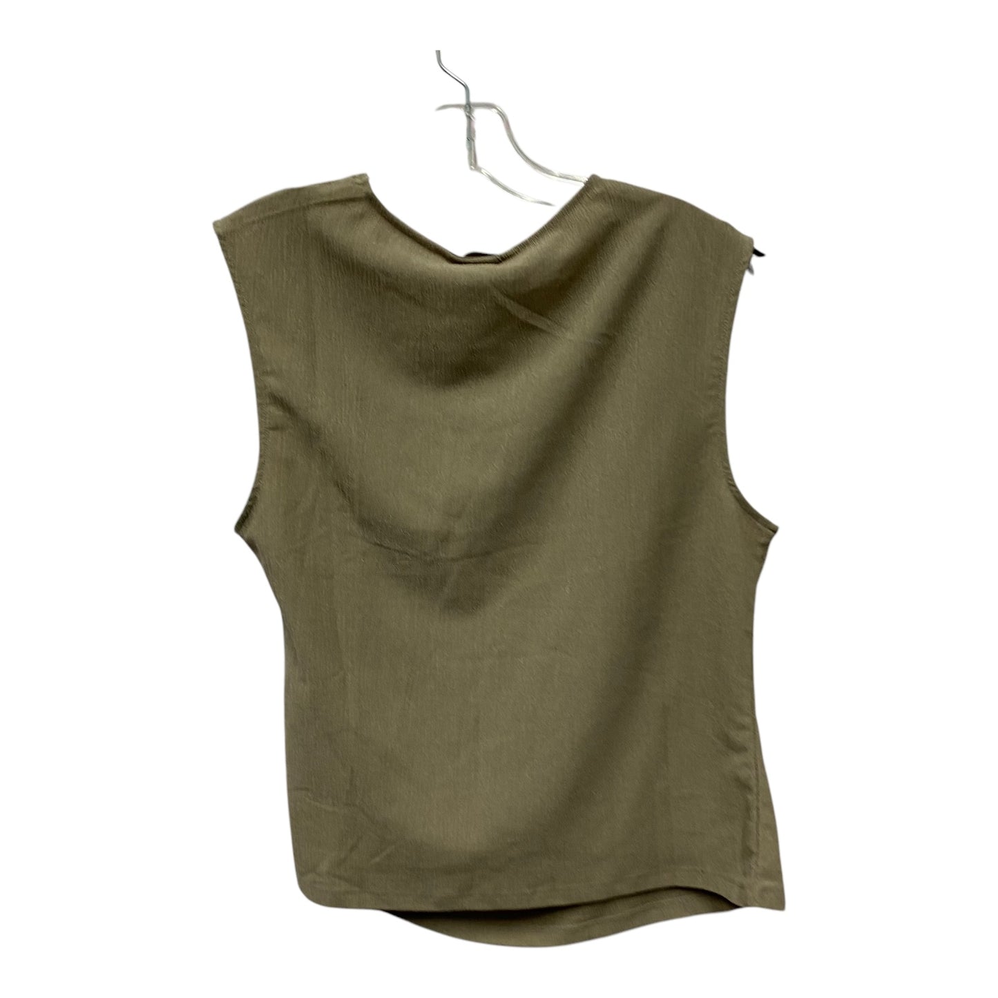 Top Sleeveless By H&M In Brown, Size:L