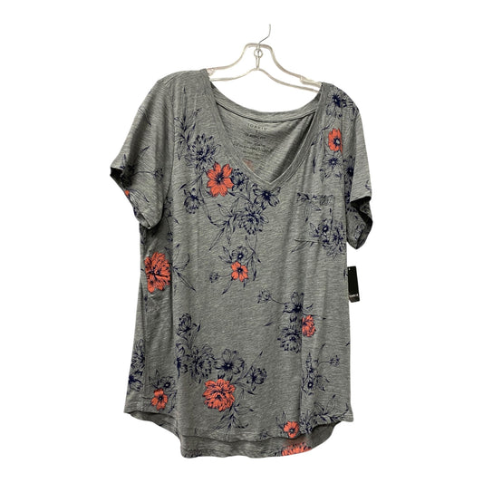 Top Ss By Torrid In Grey, Size:1X