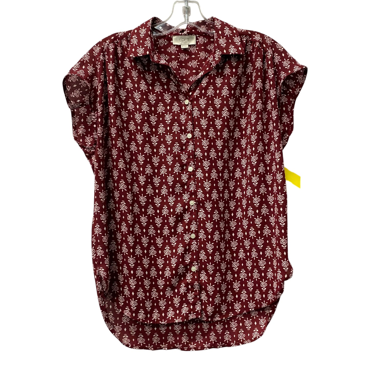 Top Ss By Loft In Red, Size:Xs