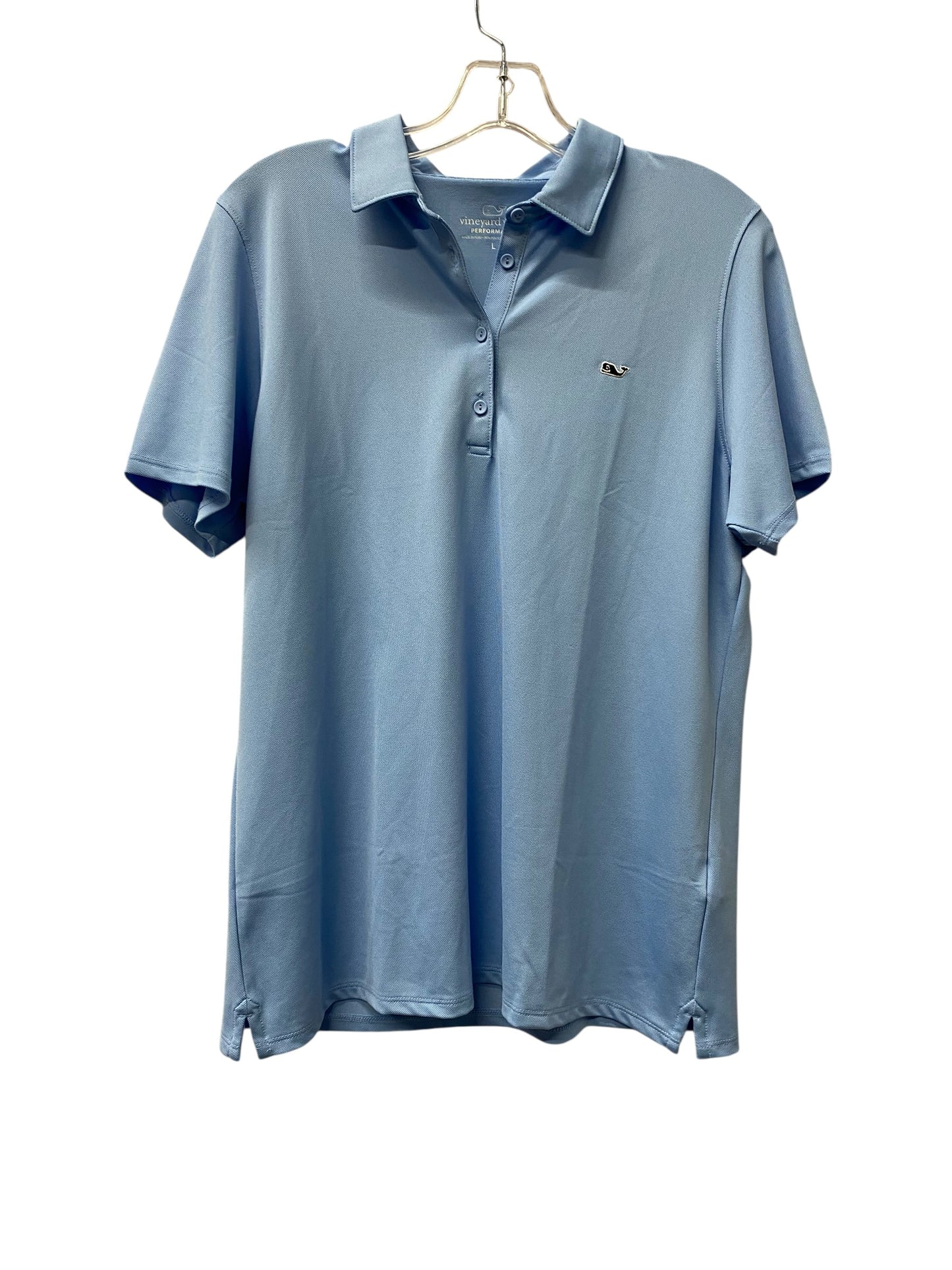 Athletic Top Ss By Vineyard Vines In Blue, Size:L