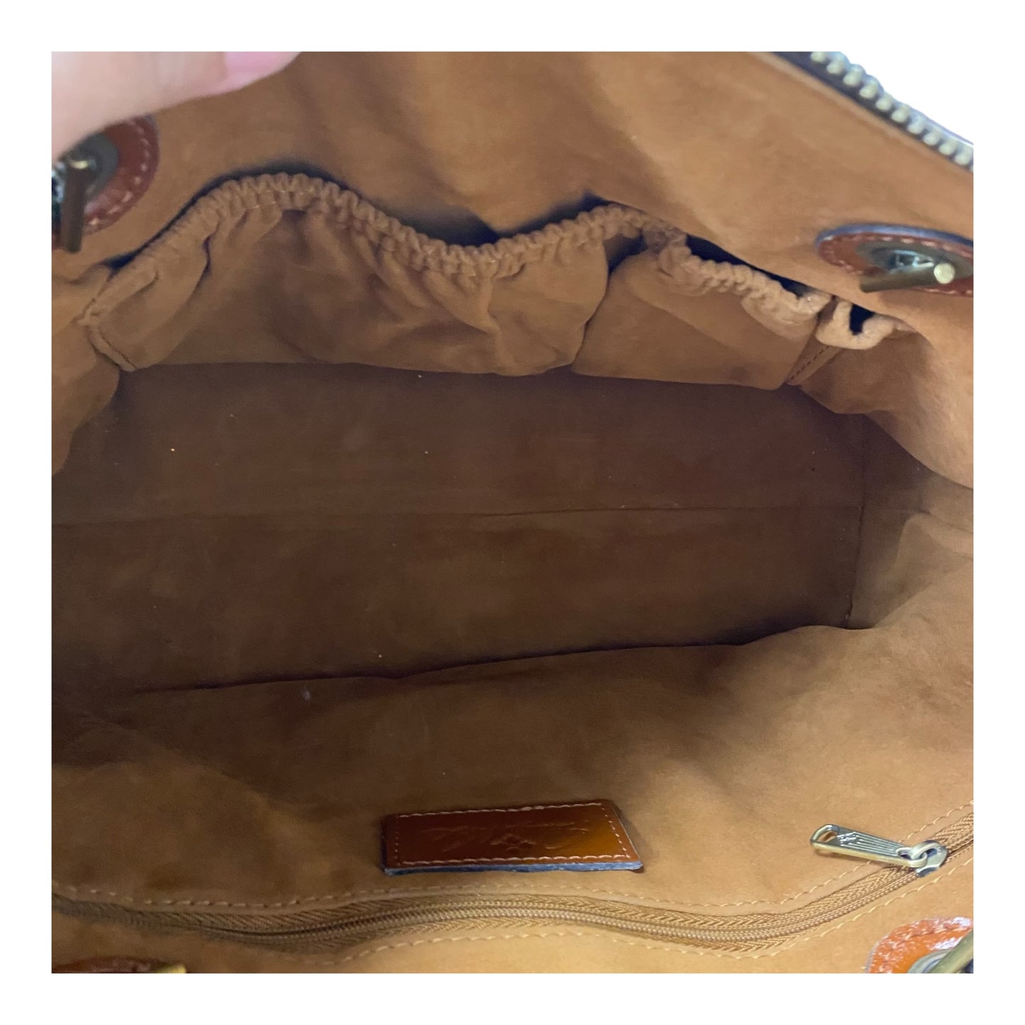 Handbag Designer By Patricia Nash In Brown, Size:Medium