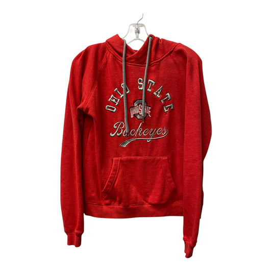 Athletic Sweatshirt Hoodie By Colosseum In Red, Size:S