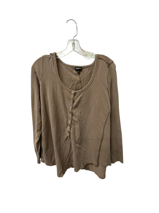 Top Ls By Torrid In Purple, Size:1X