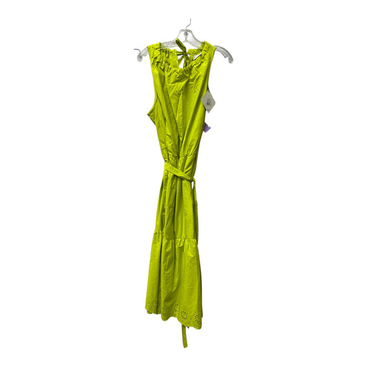 Dress Casual Maxi By Ava & Viv In Green, Size:1X