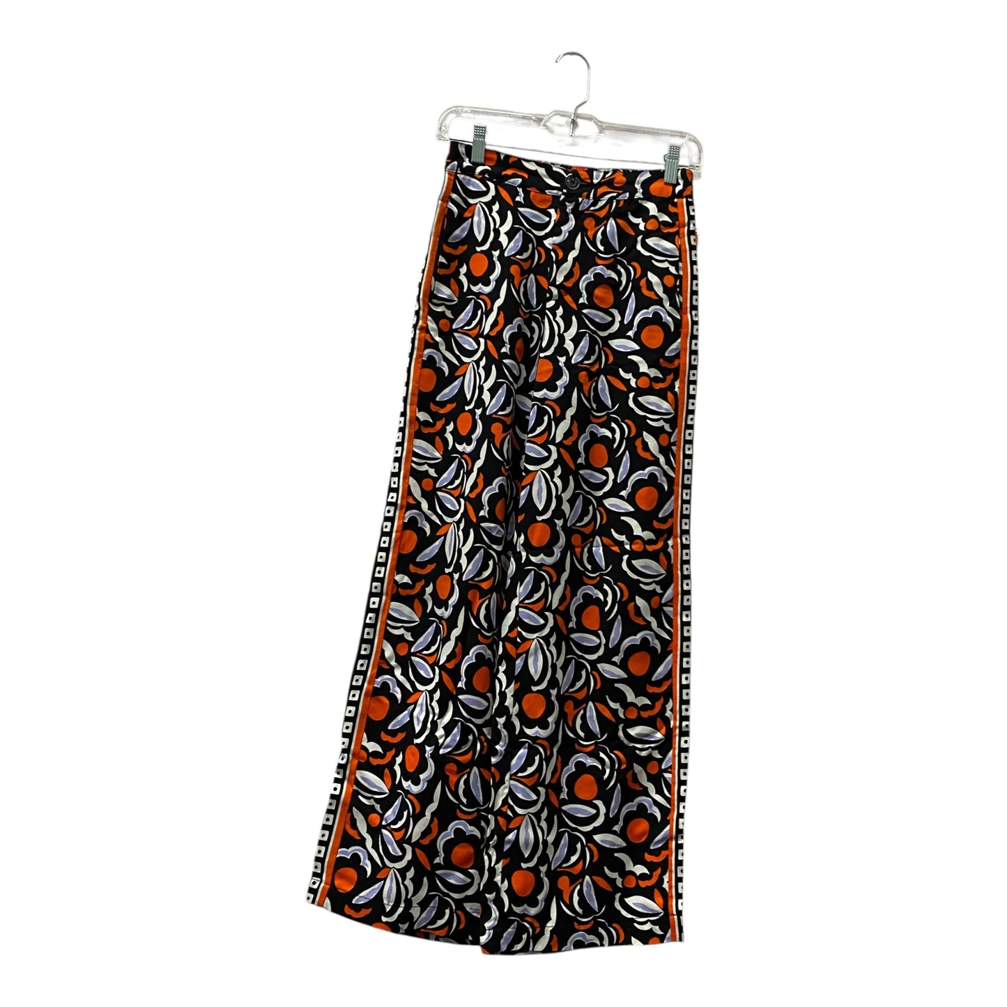 Pants Lounge By Anthropologie In Black & Orange, Size:0