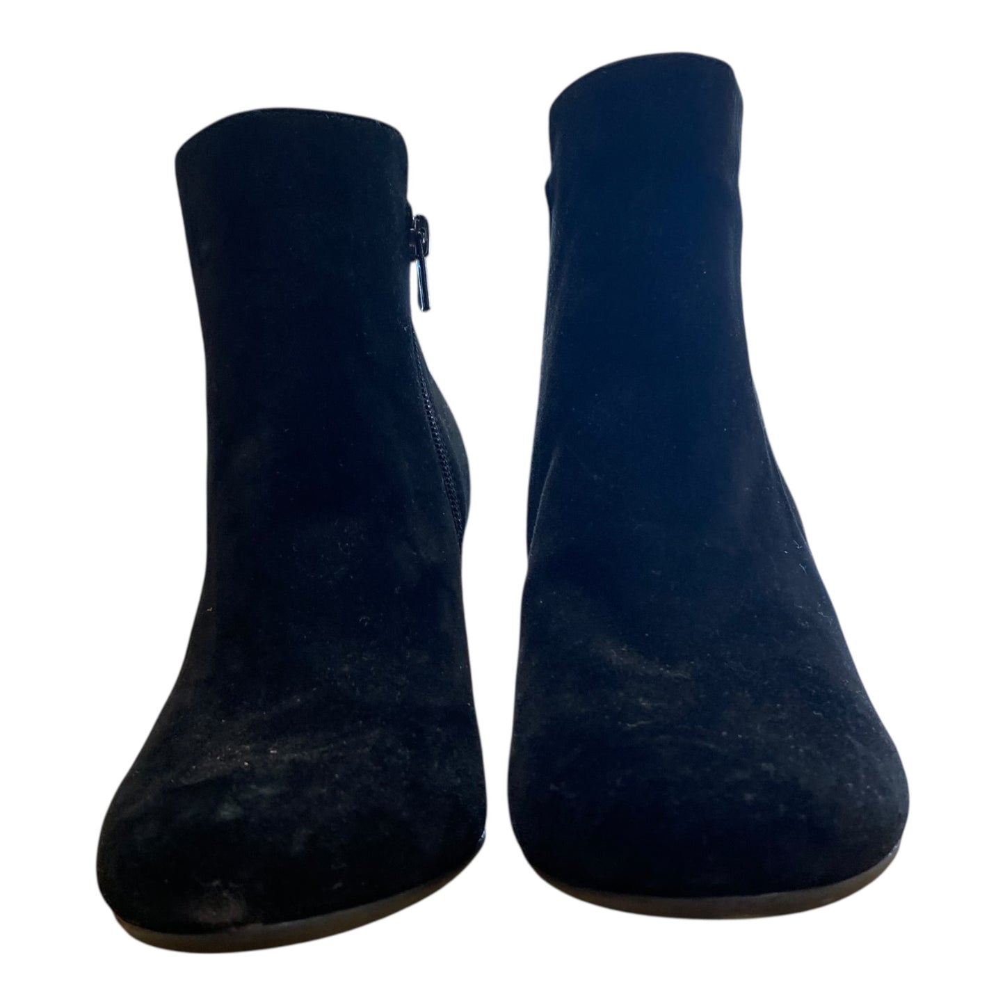 Boots Ankle Heels By Alex Marie In Black, Size:6.5