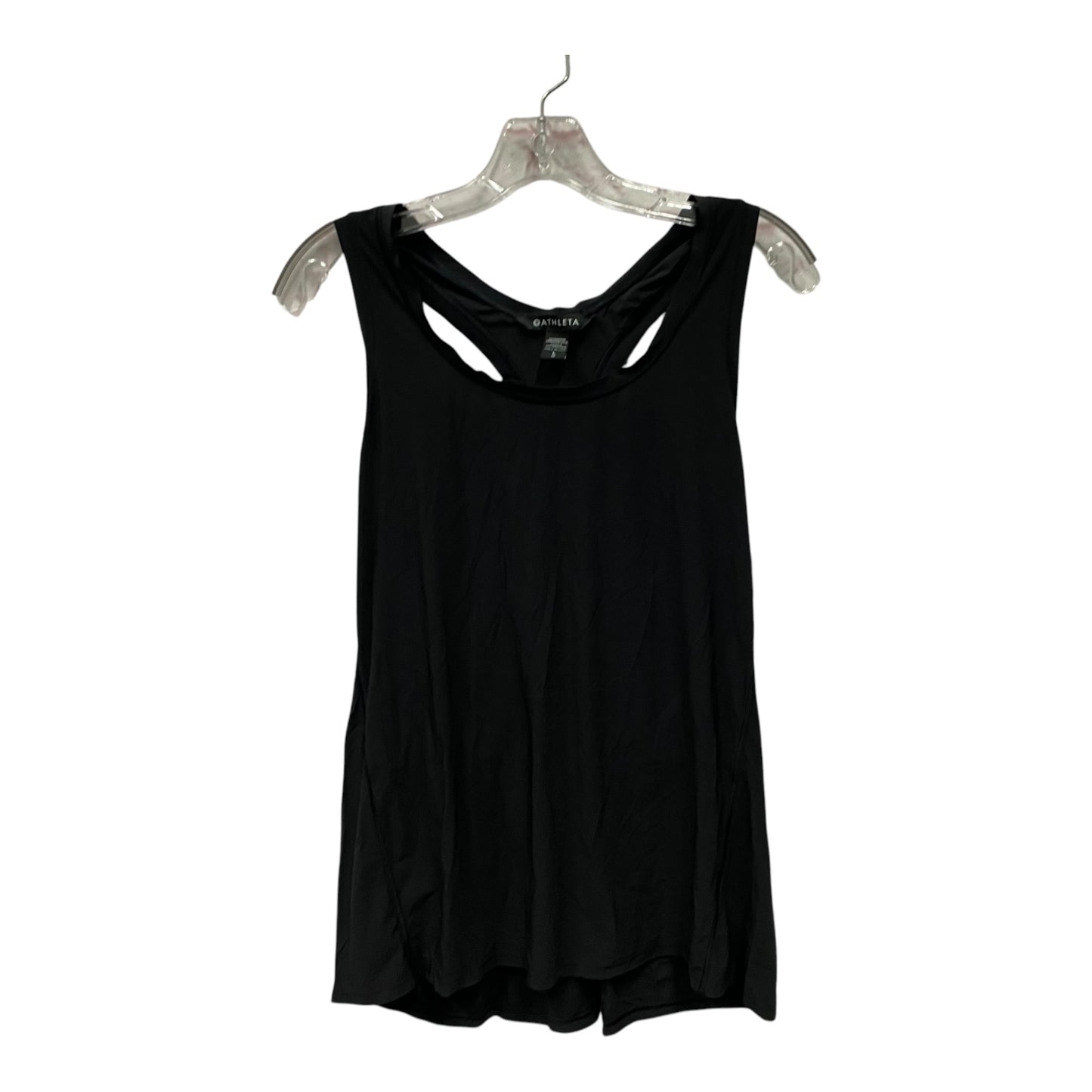 Athletic Tank Top By Athleta In Black, Size:L