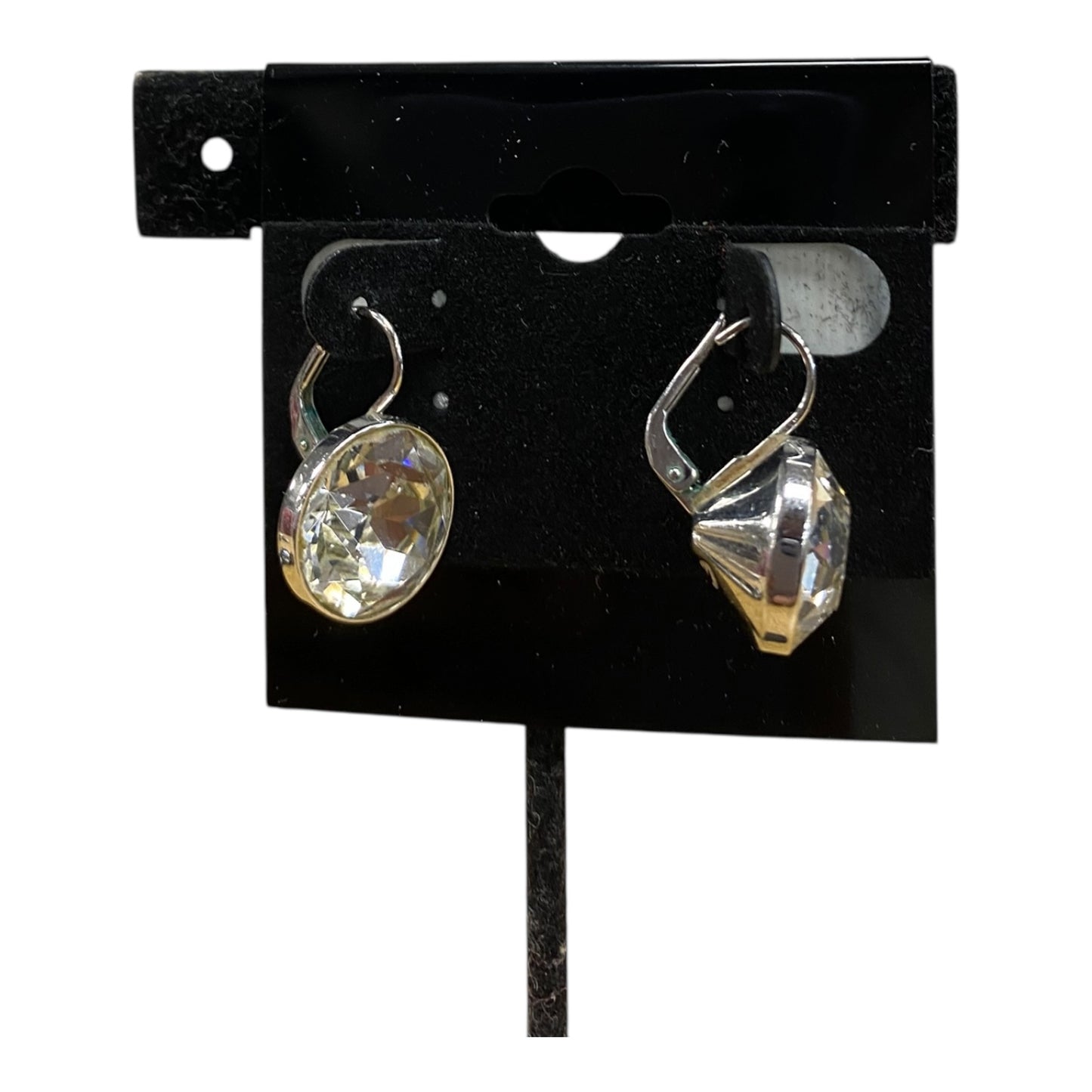 Earrings Designer By Swarovski In Silver