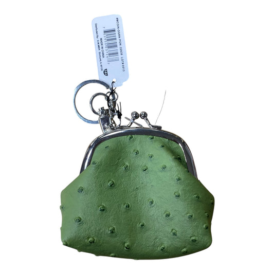 Coin Purse By Metropolitan In Green, Size:Small