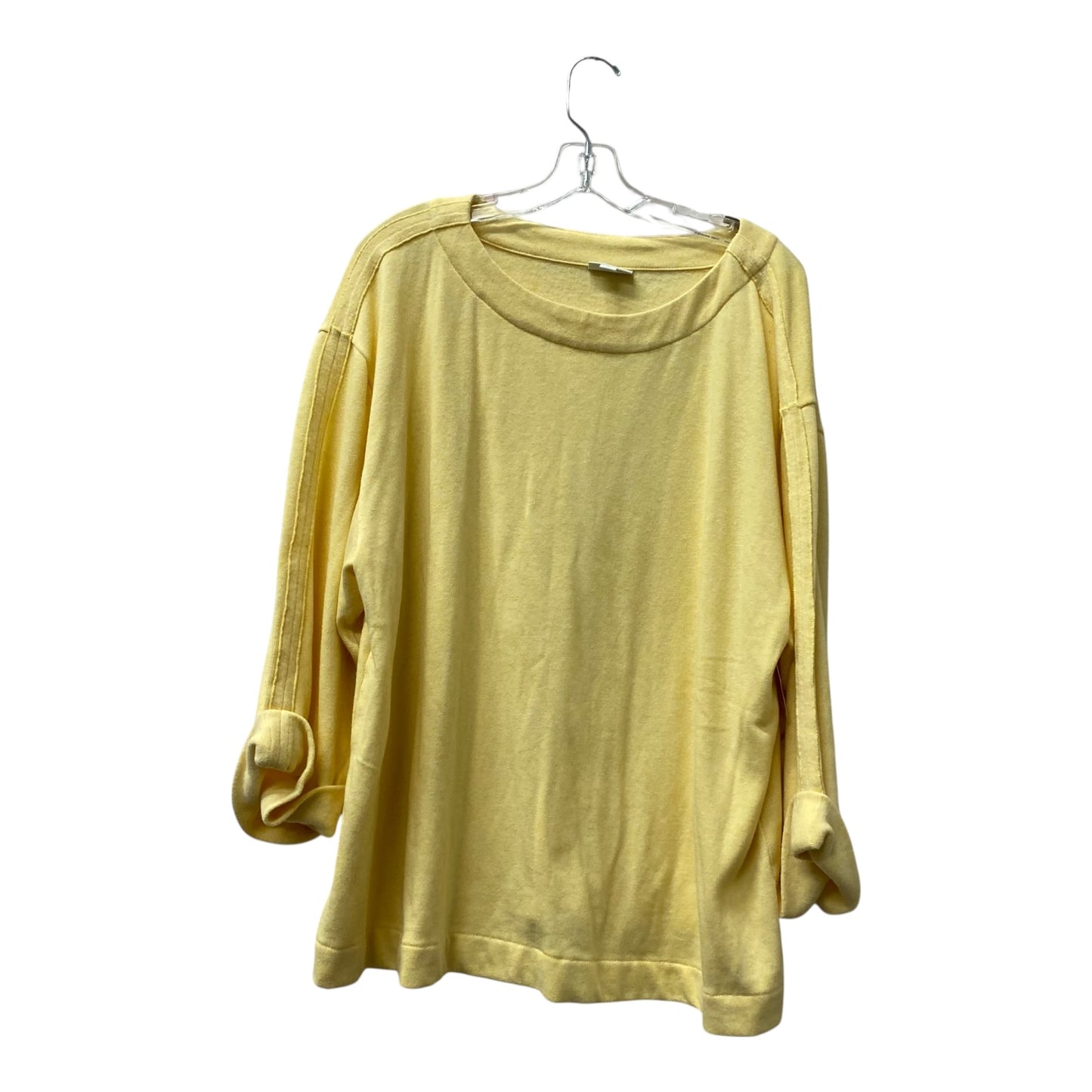 Top Ls By Pure Jill In Yellow, Size:Xl
