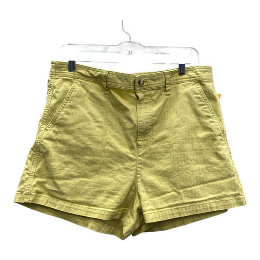 Shorts By Madewell In Yellow, Size:14