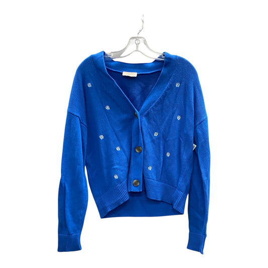 Cardigan By Loft In Blue, Size:M