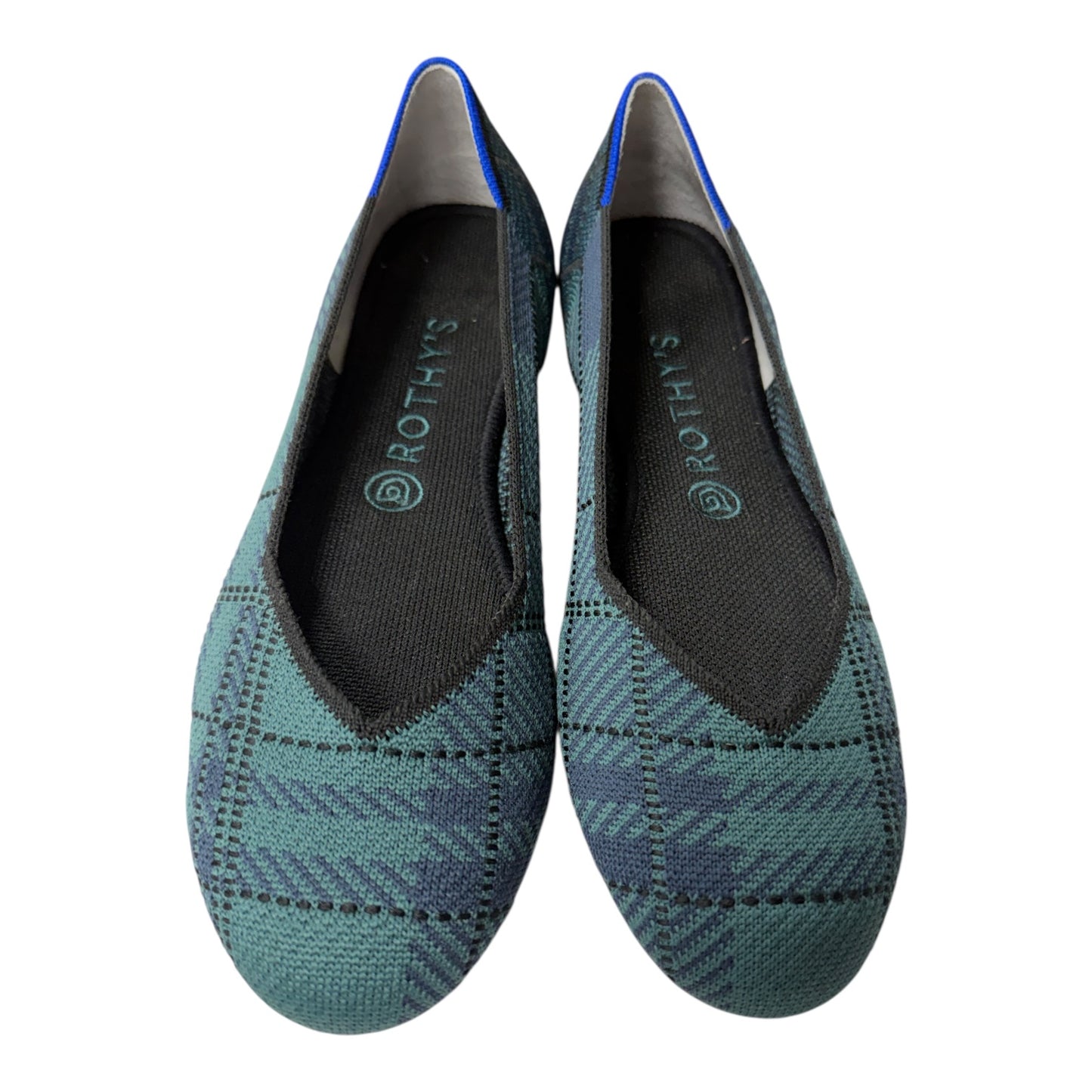 Shoes Flats By Rothys In Green, Size:9