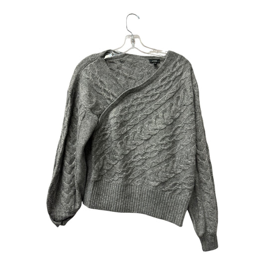 Sweater By Express In Grey, Size:M