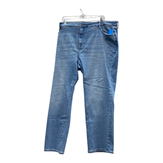 Jeans Straight By Nine West In Blue, Size:26