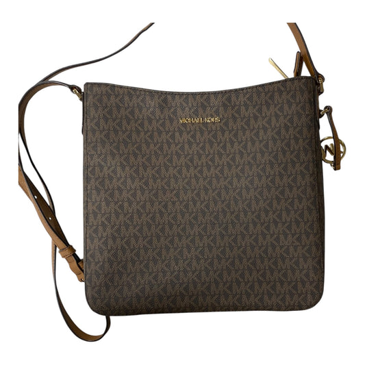 Crossbody Designer By Michael Kors In Brown, Size:Medium