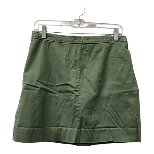 Skirt Mini & Short By J. Crew In Green, Size:4