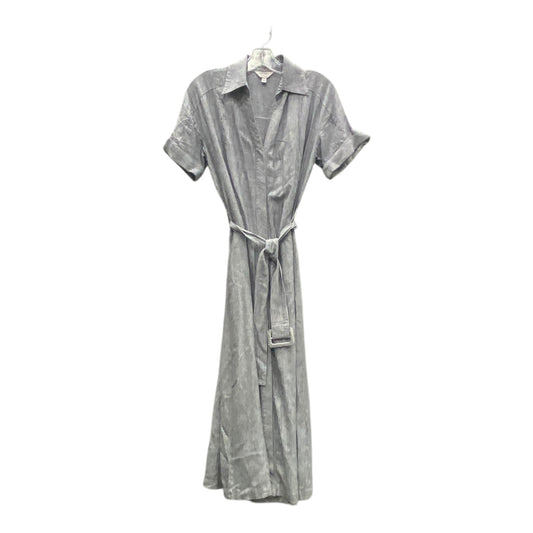 Dress Casual Midi By Banana Republic In Black & White, Size:S