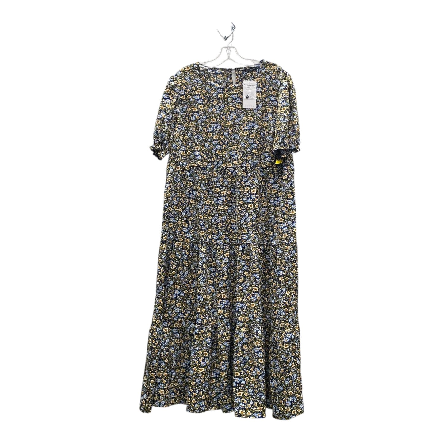 Dress Casual Midi By Prettygarden In Floral Print, Size:L