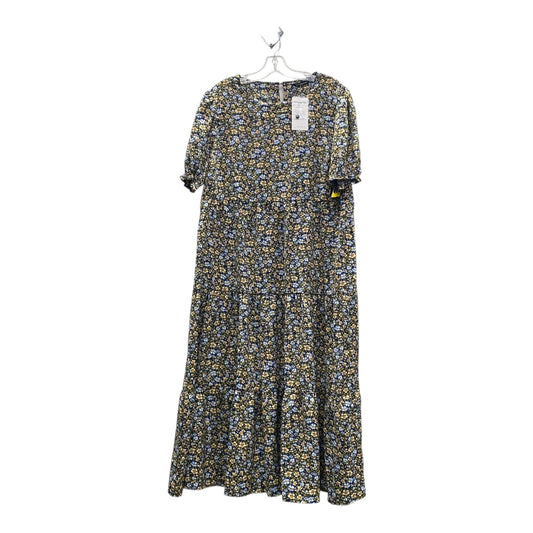 Dress Casual Midi By Prettygarden In Floral Print, Size:L