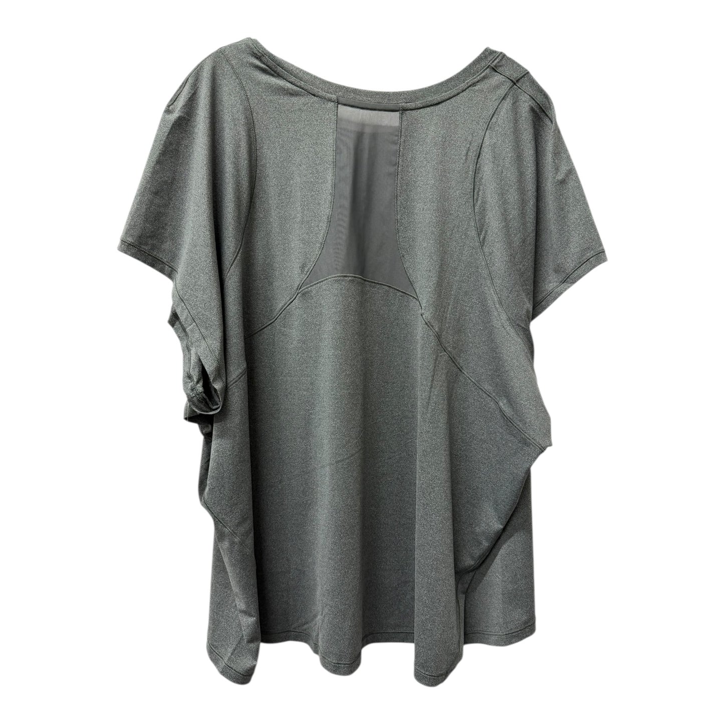 Athletic Top Ss By All In Motion In Grey, Size:3X