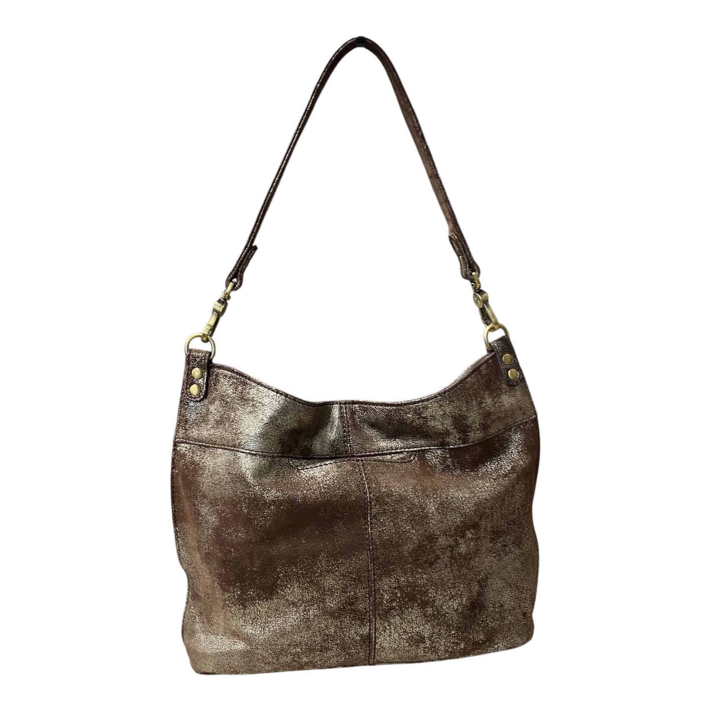 Handbag Leather By Hobo Intl In Brown, Size:Medium