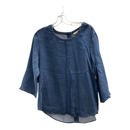 Top Ls By Soft Surroundings In Blue, Size:Xs