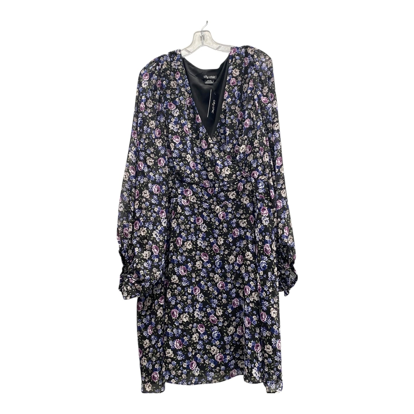 Dress Casual Short By City Chic In Black, Size:3