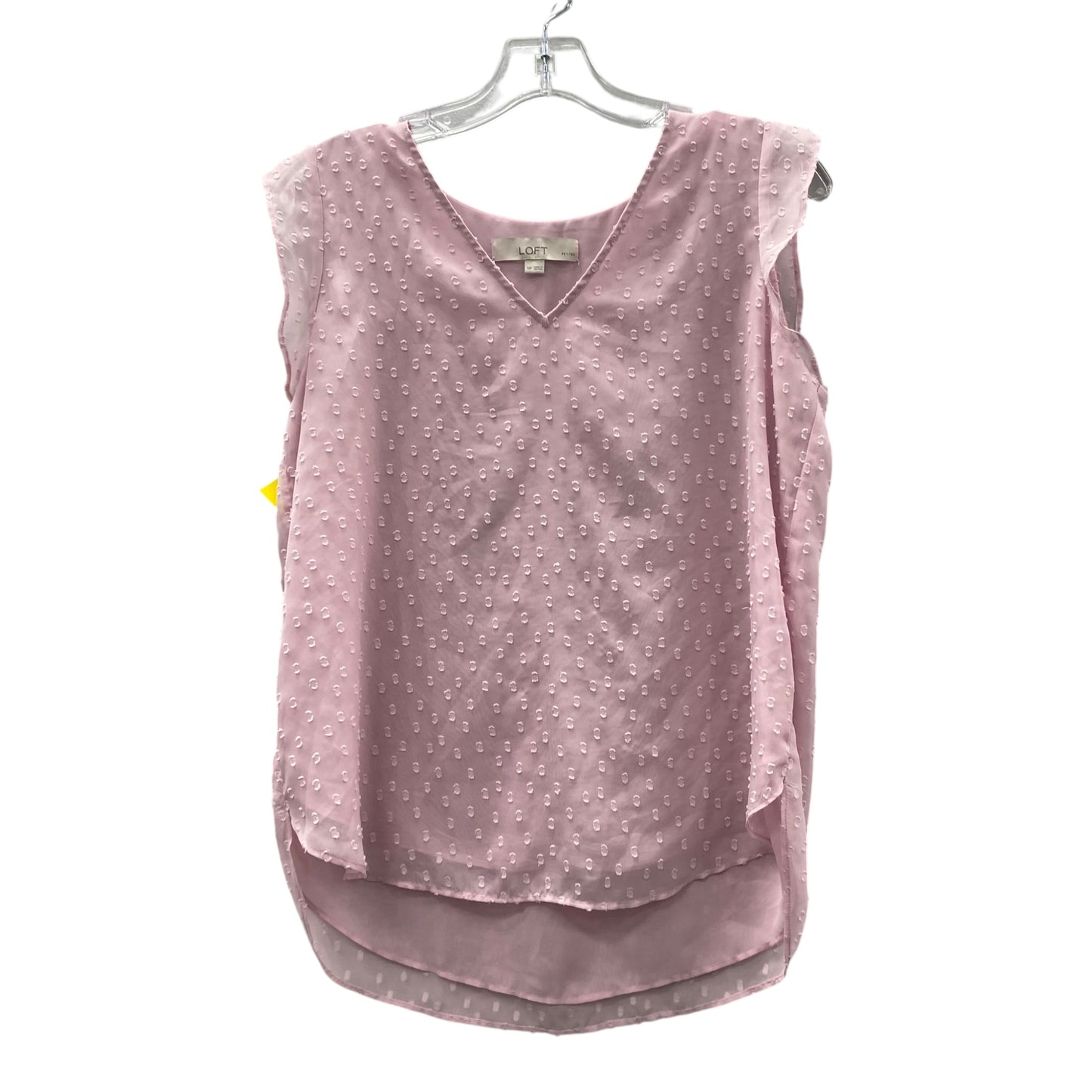 Top Ss By Loft In Pink, Size:Mp