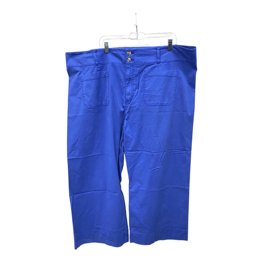 Pants Cropped By Lc Lauren Conrad In Blue, Size:24