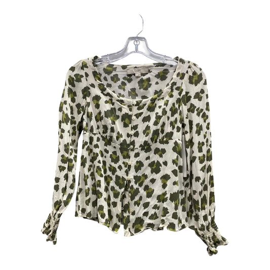 Top Ls By Loft In Green, Size:Xsp