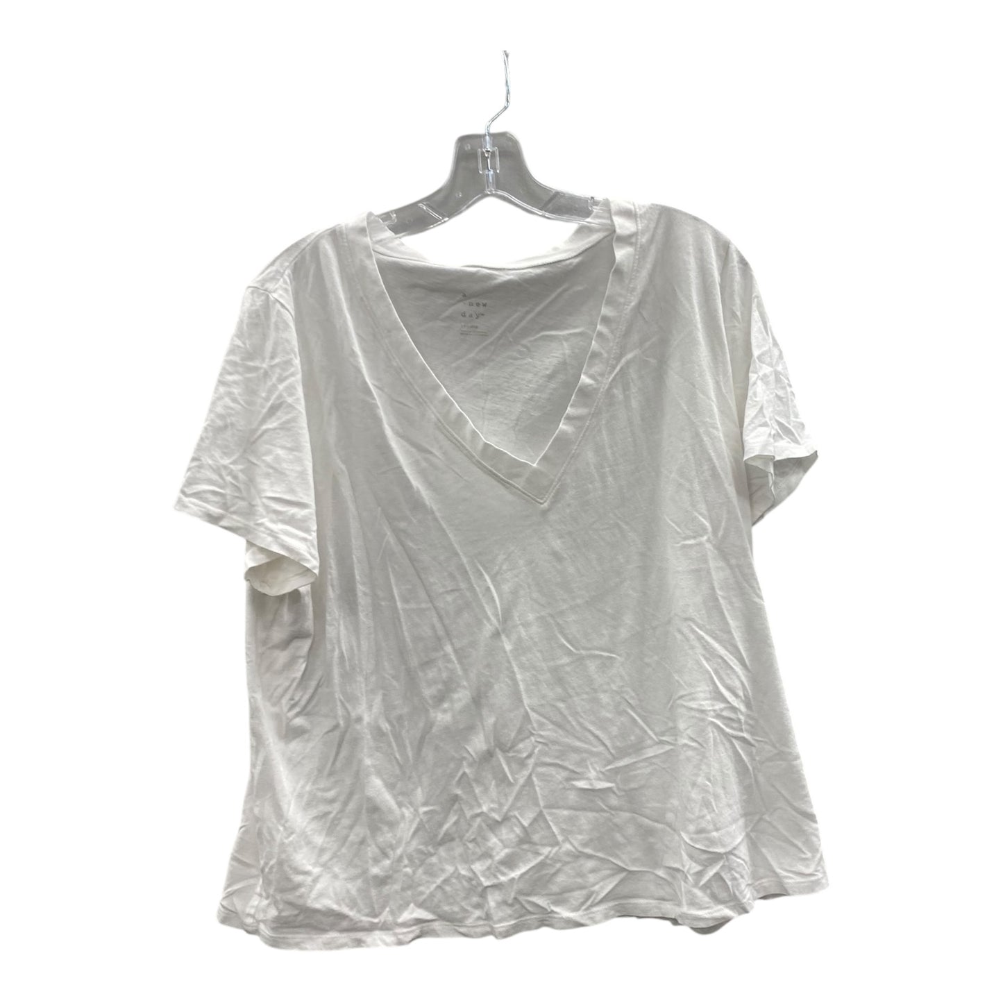 Top Ss By A New Day In White, Size:1X