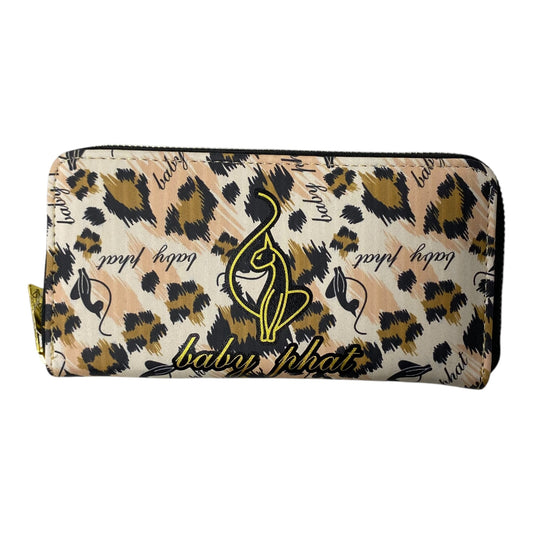 Wallet By Baby Phat In Animal Print, Size:Medium