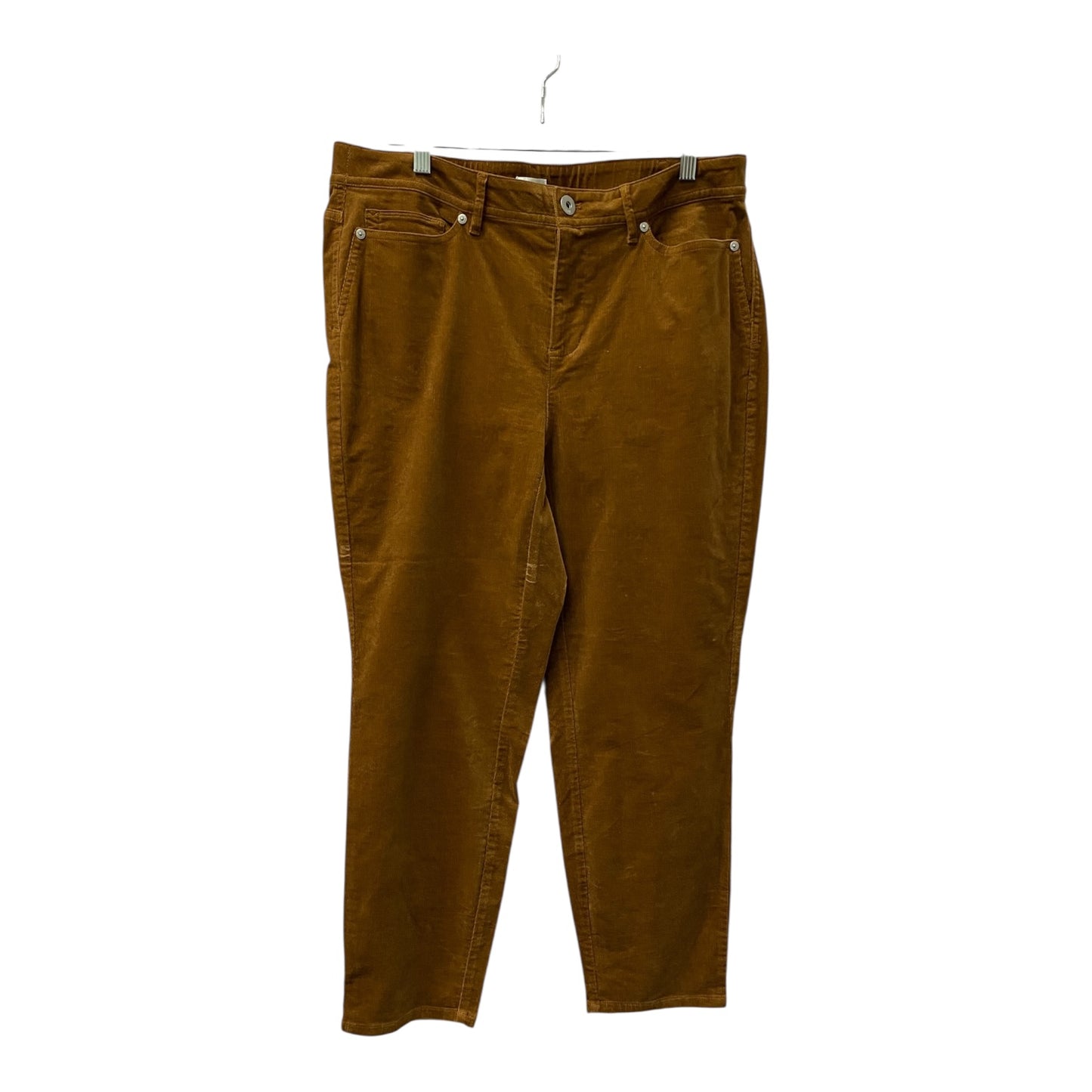 Pants Corduroy By J. Jill In Brown, Size:16