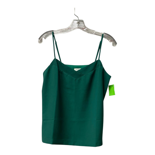Top Sleeveless By J. Crew In Green, Size:S