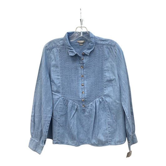 Top Ls By Falls Creek In Blue, Size:S