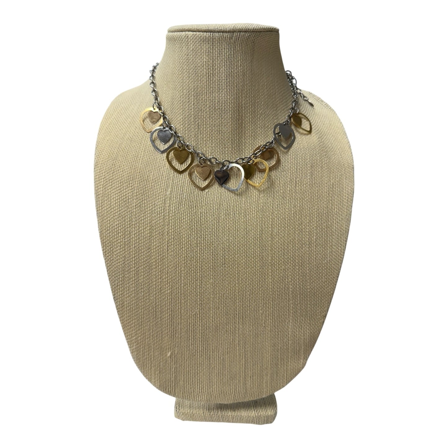 Necklace Sterling Silver  In Gold & Silver