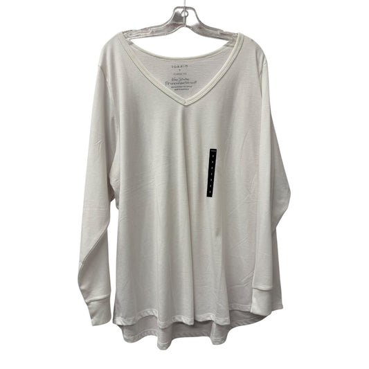 Top Ls By Torrid In White, Size:3X