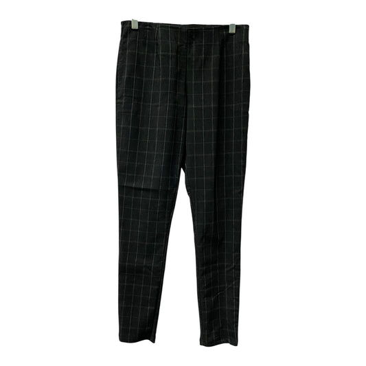 Pants Leggings By Calvin Klein In Black & Grey, Size:4