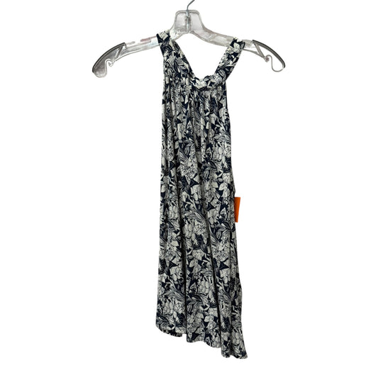 Top Sleeveless By Loft In Blue, Size:L