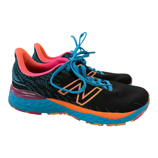 Shoes Athletic By New Balance In Black & Orange, Size:8